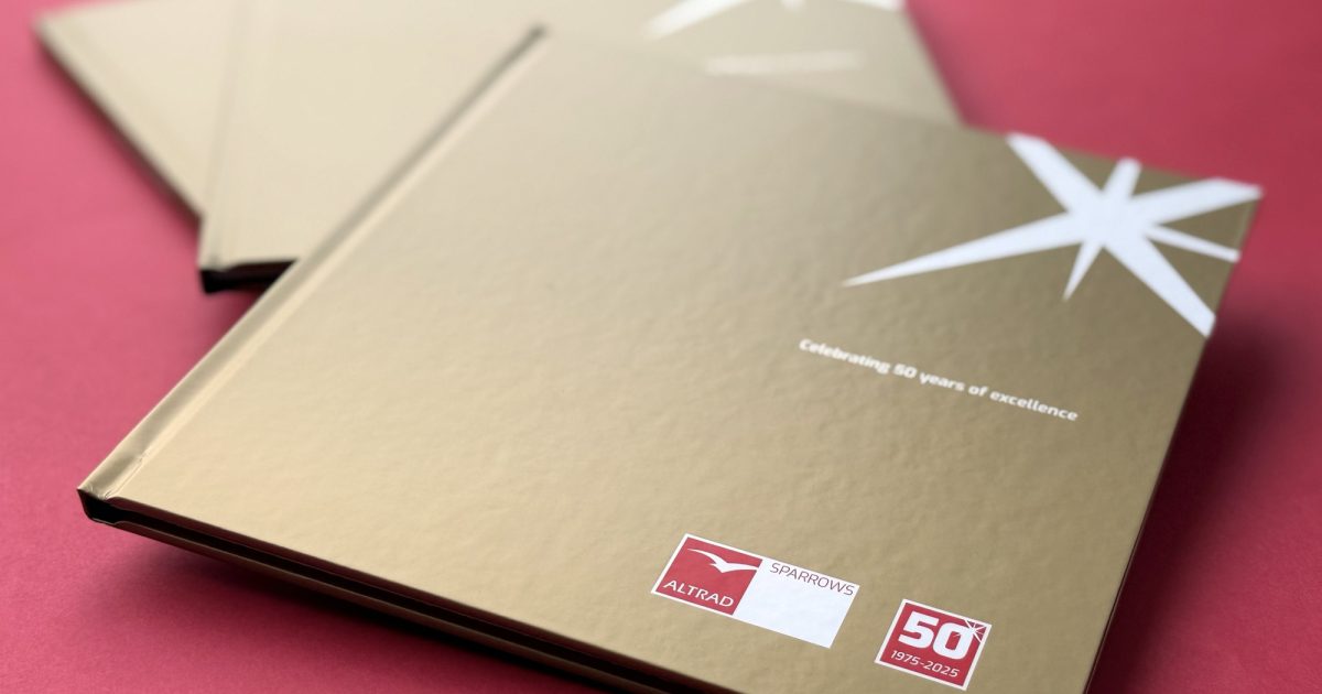 OpenGraph Image for Altrad Sparrows marks 50 years with the launch of commemorative anniversary book