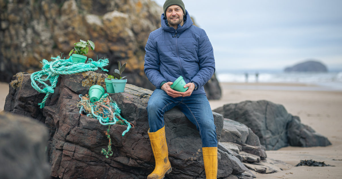 OpenGraph Image for Ocean Plastic Pots help to turn the tide, following Business Gateway support