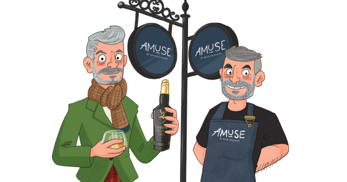 OpenGraph Image for Burns Night celebration at Amuse by Kevin Dalgleish