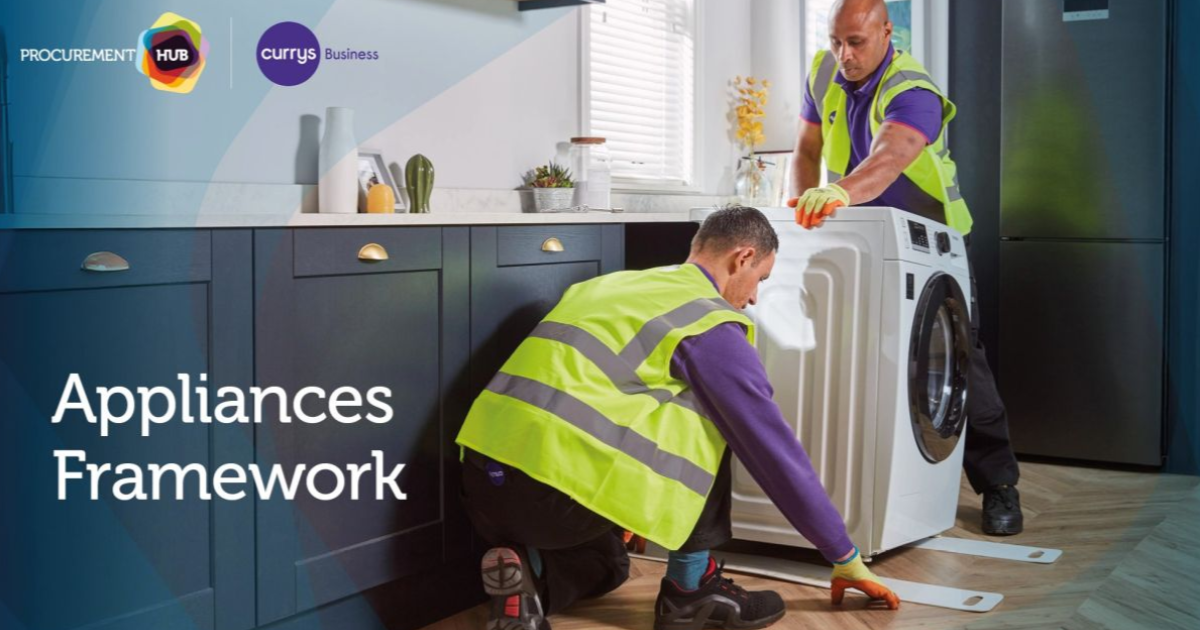 OpenGraph Image for New Appliances Framework in partnership with Currys Business