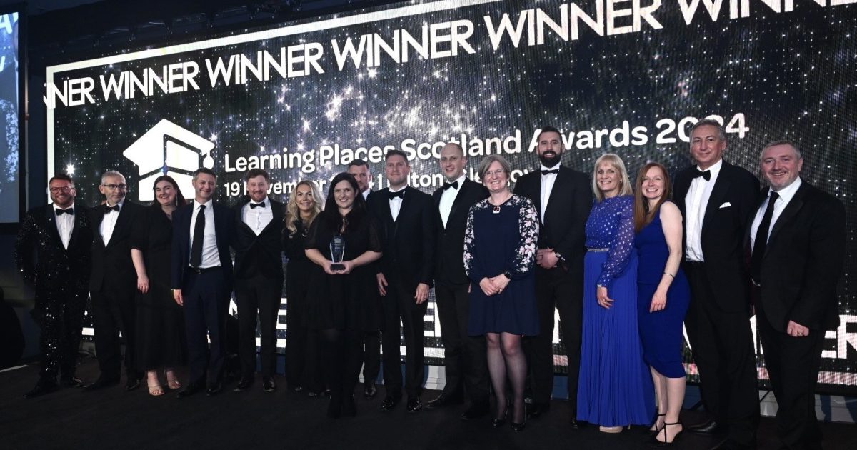 OpenGraph Image for AtkinsRéalis named Consultancy of the Year at Learning Places Scotland Awards