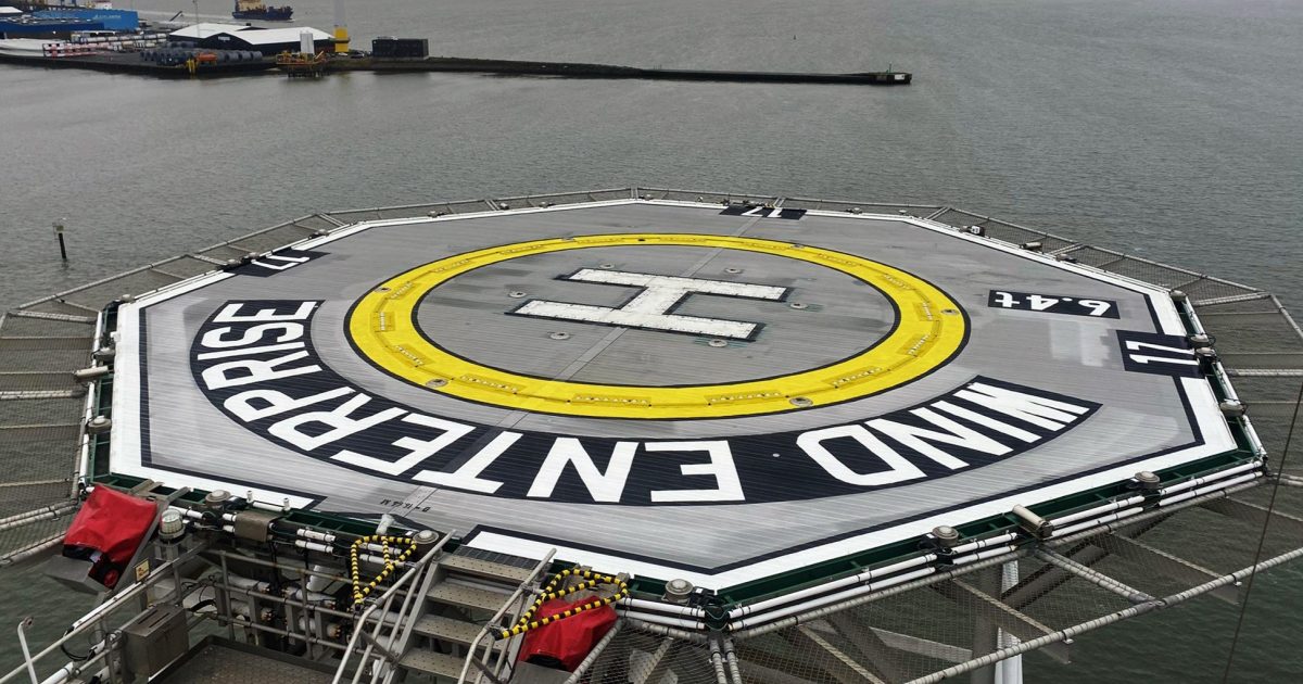 OpenGraph Image for BME Services completes helideck refurbishment project