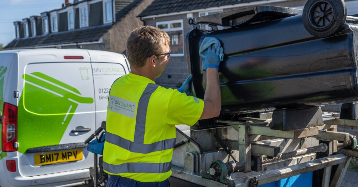 OpenGraph Image for Tidy Green Clean completes Bin Cleaned sale