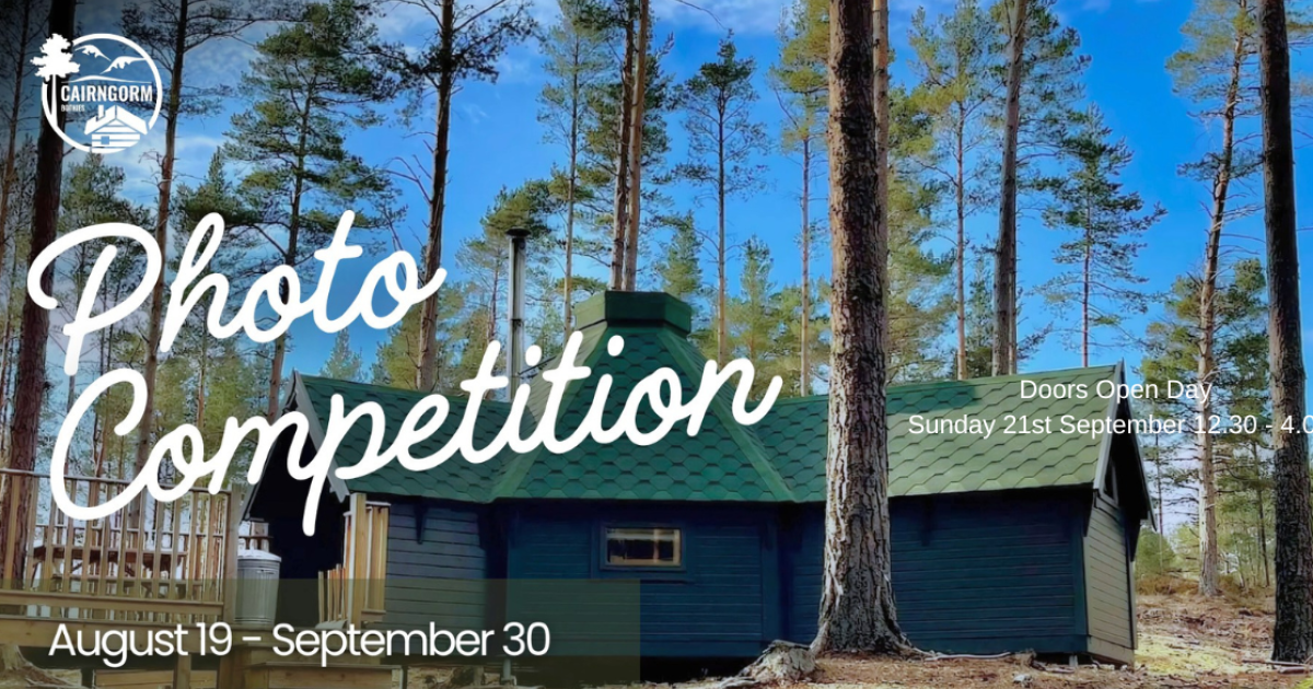 OpenGraph Image for Cairngorm Bothies and Lodges announce photography competition