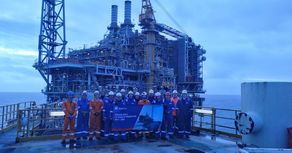 OpenGraph Image for CNOOC International celebrates 10 years of production from Golden Eagle