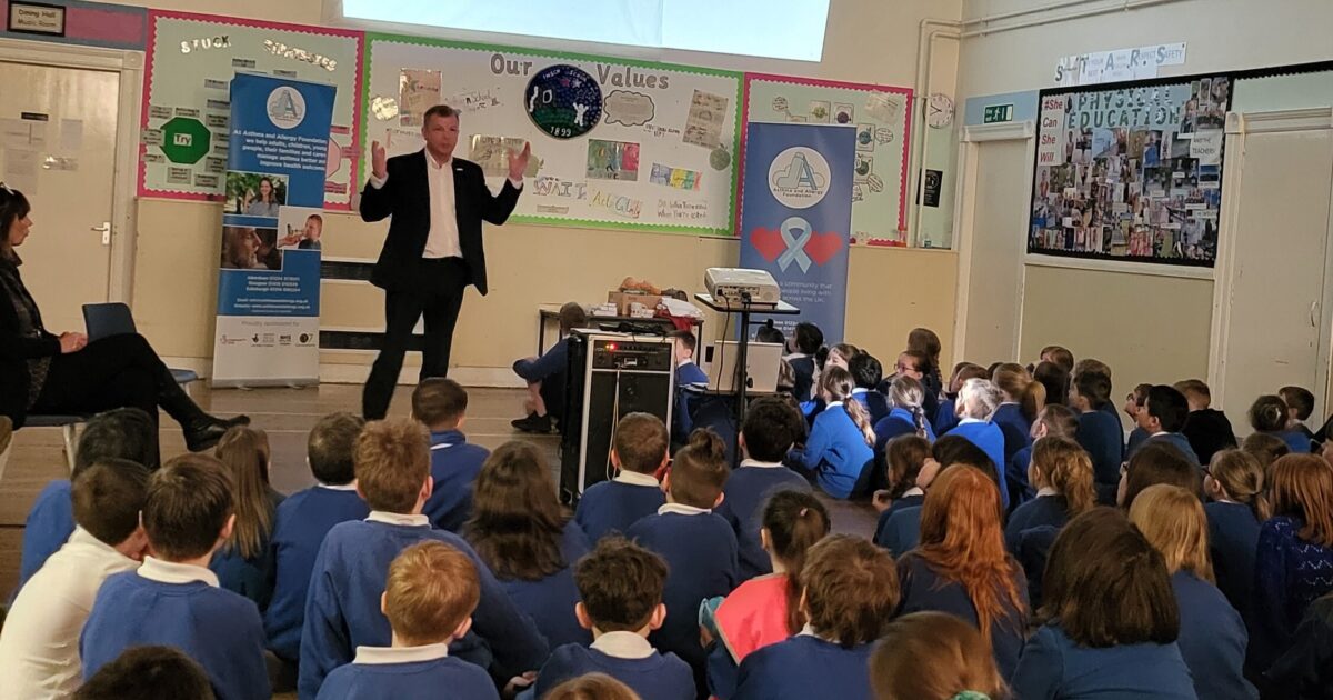 OpenGraph Image for Scottish asthma charity appoints Colin Black as their Ambassador