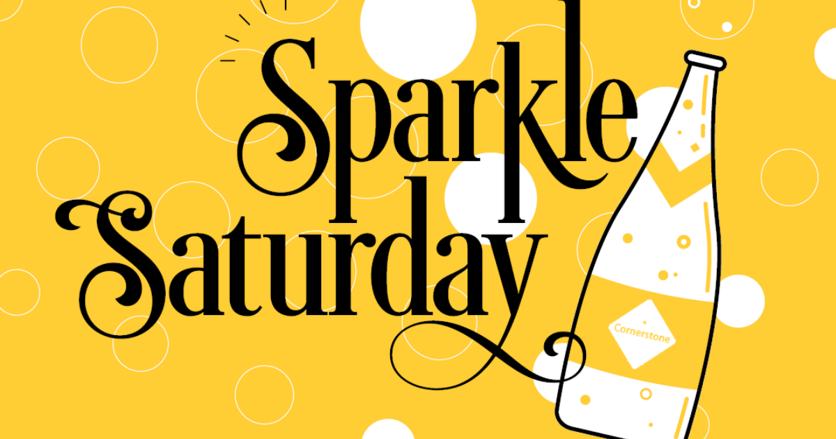 OpenGraph Image for Cornerstone launch Sparkle Saturday