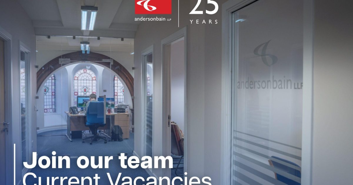 OpenGraph Image for andersonbain LLP announces three job vacancies