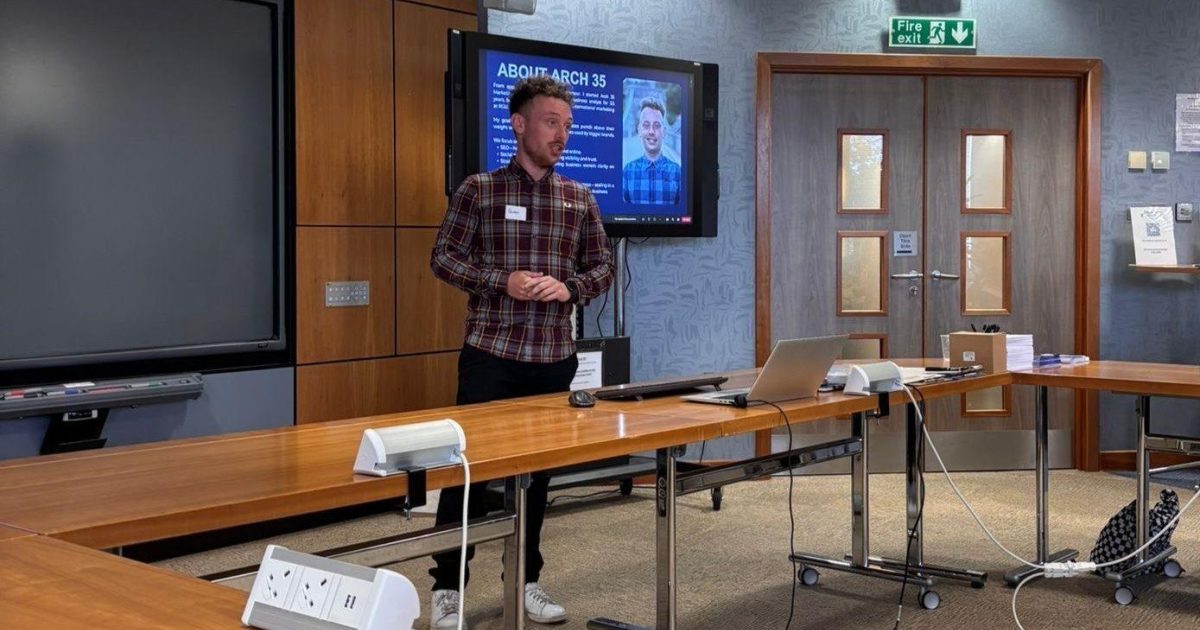 OpenGraph Image for Arch 35 Marketing co-founder shares insights at Business Gateway event