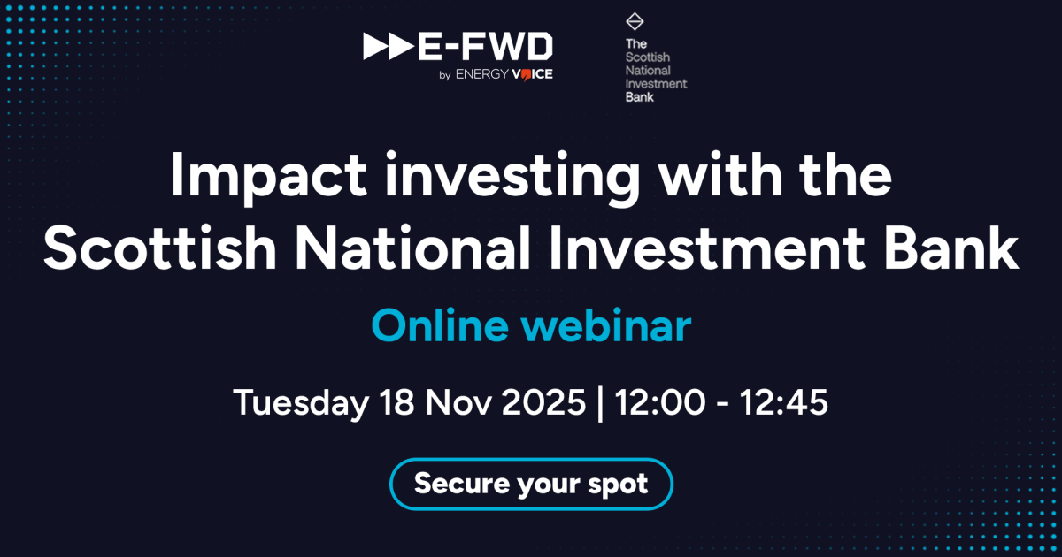 OpenGraph Image for Scottish National Investment Bank and E-FWD to host webinar on impact investing in the energy transition