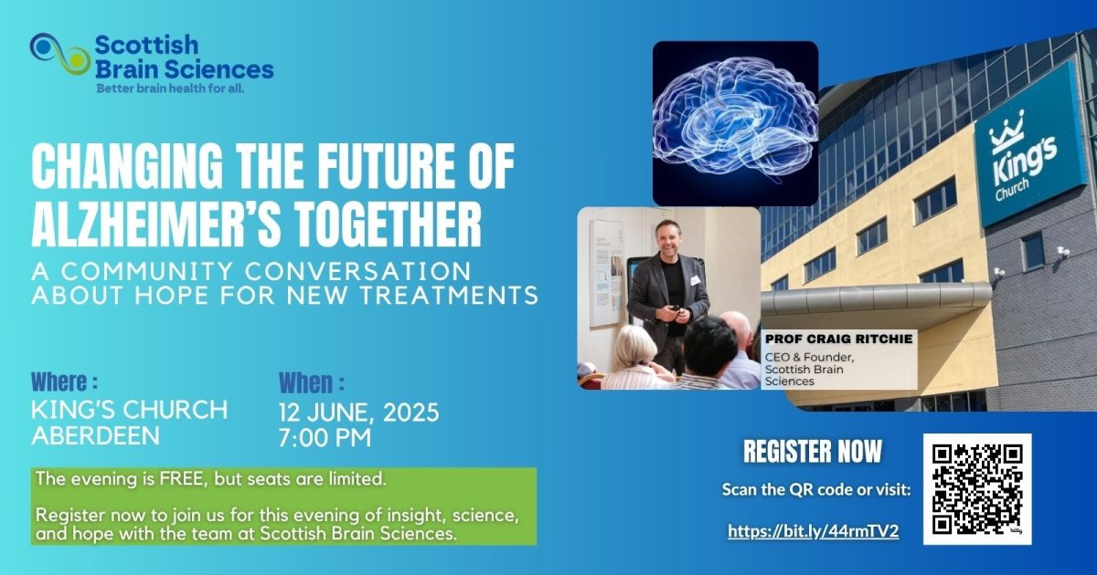 OpenGraph Image for Changing the Future of Alzheimer’s Together: A community conversation about hope for new treatments