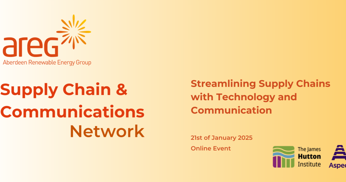OpenGraph Image for AREG hosts supply chain and technology/communications network event