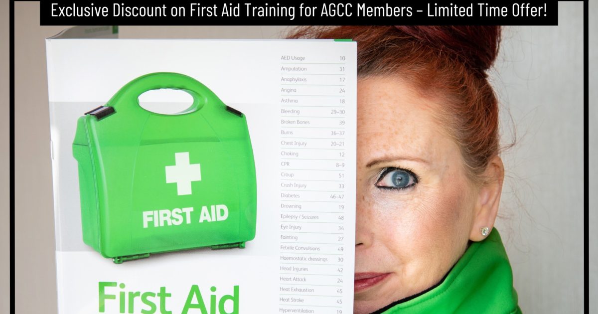 OpenGraph Image for Exclusive discount on first aid training for AGCC members