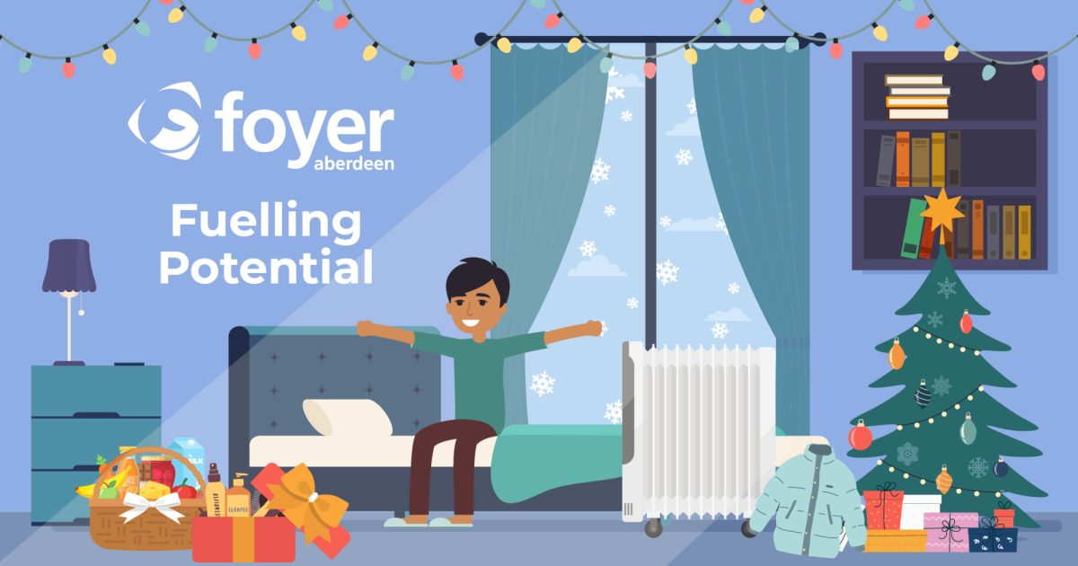 OpenGraph Image for Aberdeen Foyer fuels potential and shares Christmas magic