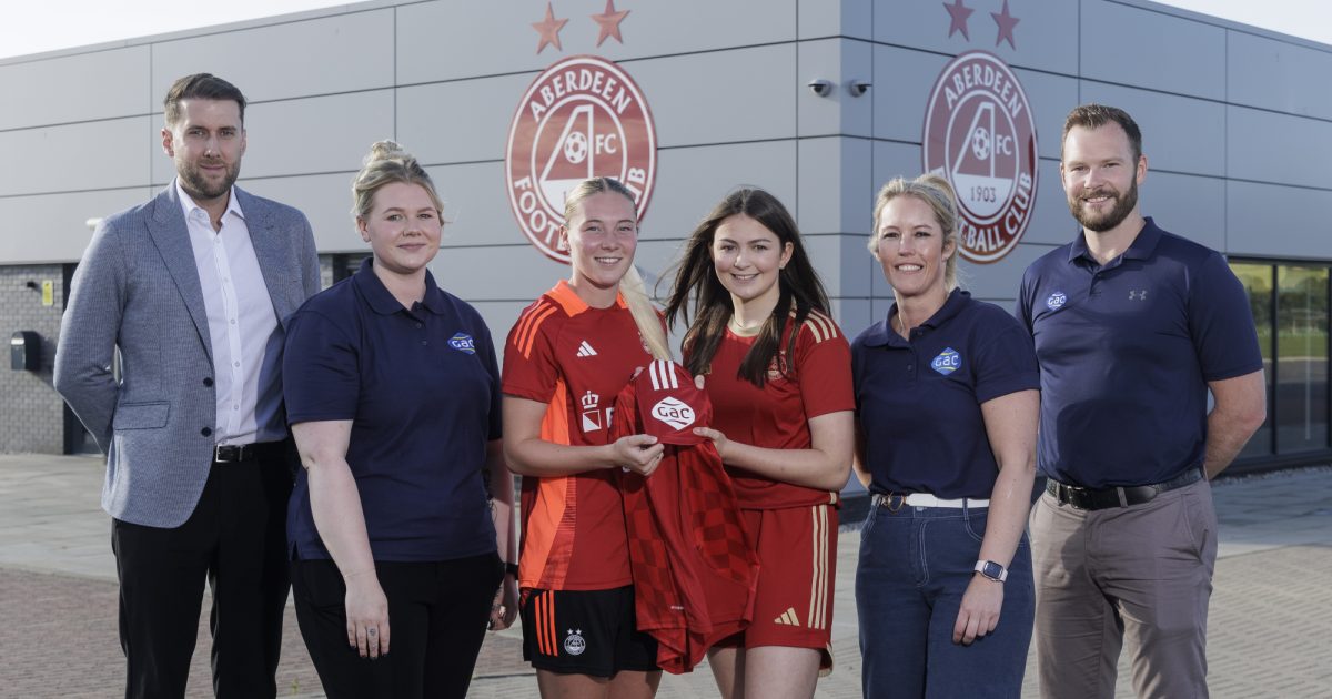 OpenGraph Image for GAC UK partners with Aberdeen FC Girls Academy and renews Women’s Team support