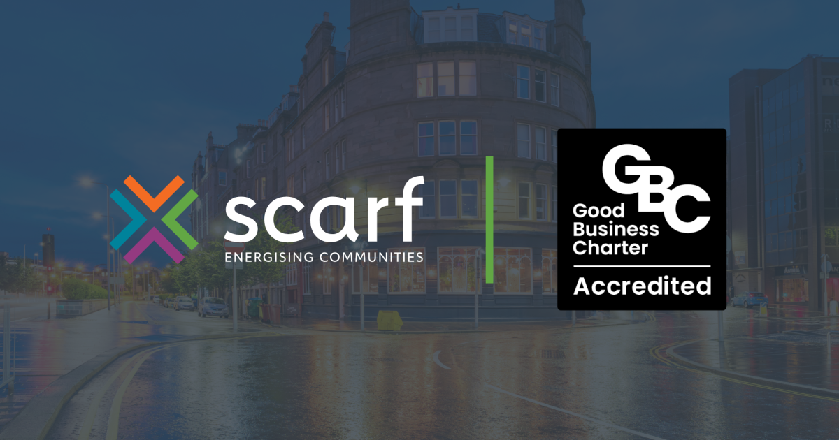 OpenGraph Image for Scarf awarded Good Business Charter accreditation