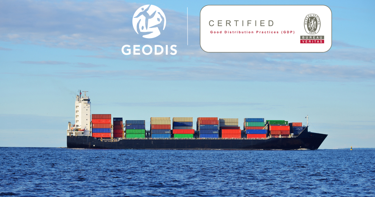 OpenGraph Image for GEODIS in Germany receives GDP Certification for Pharmaceutical Ocean Freight Logistics
