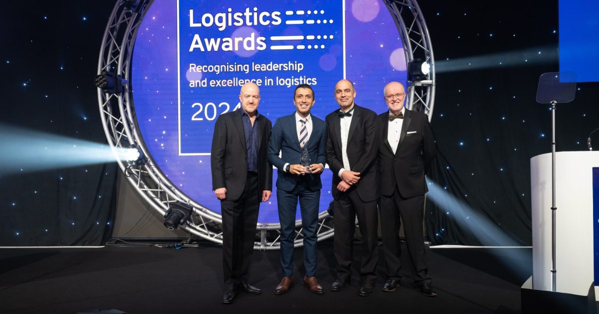 OpenGraph Image for Aramex UK scoops International Logistics Business of The Year at Logistics UK Awards