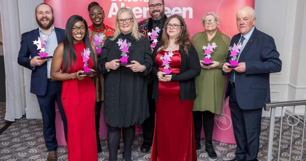 OpenGraph Image for Home-Start Aberdeen named Small Organisation of the Year at Celebrate Aberdeen Awards