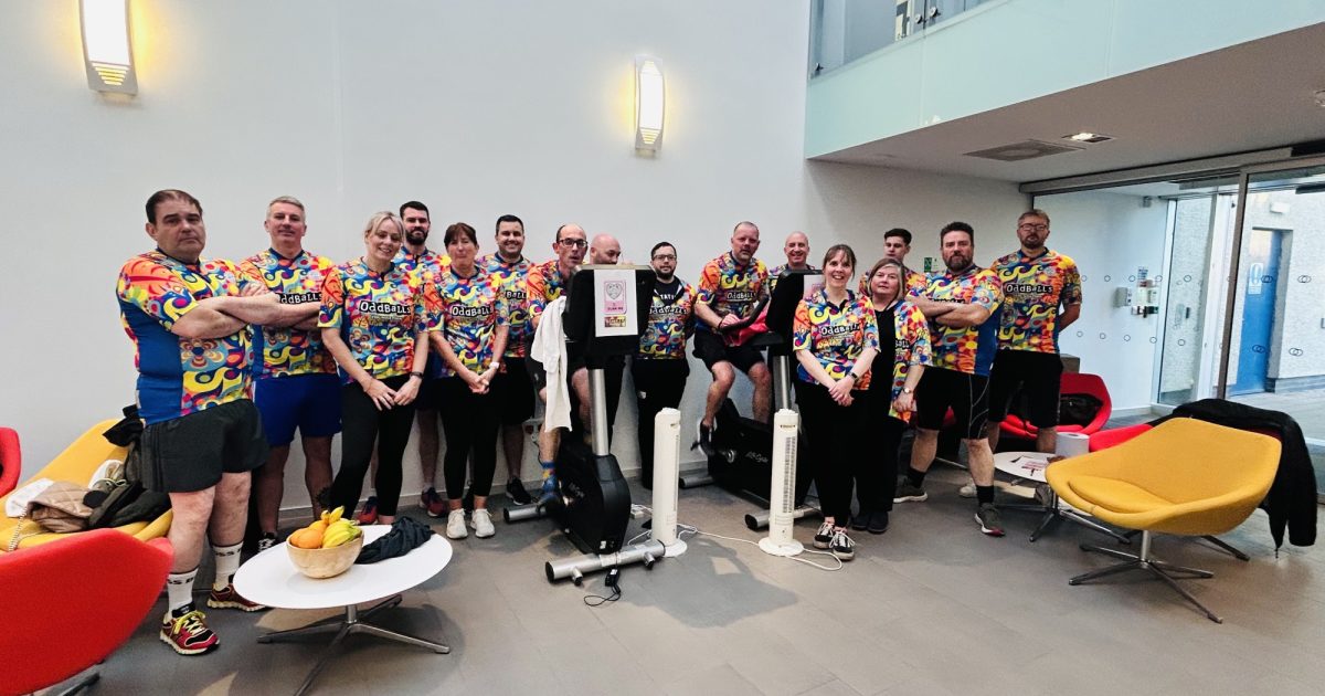 OpenGraph Image for Hunting Energy Services raises £2,150 for The OddBalls Foundation in an epic anniversary challenge