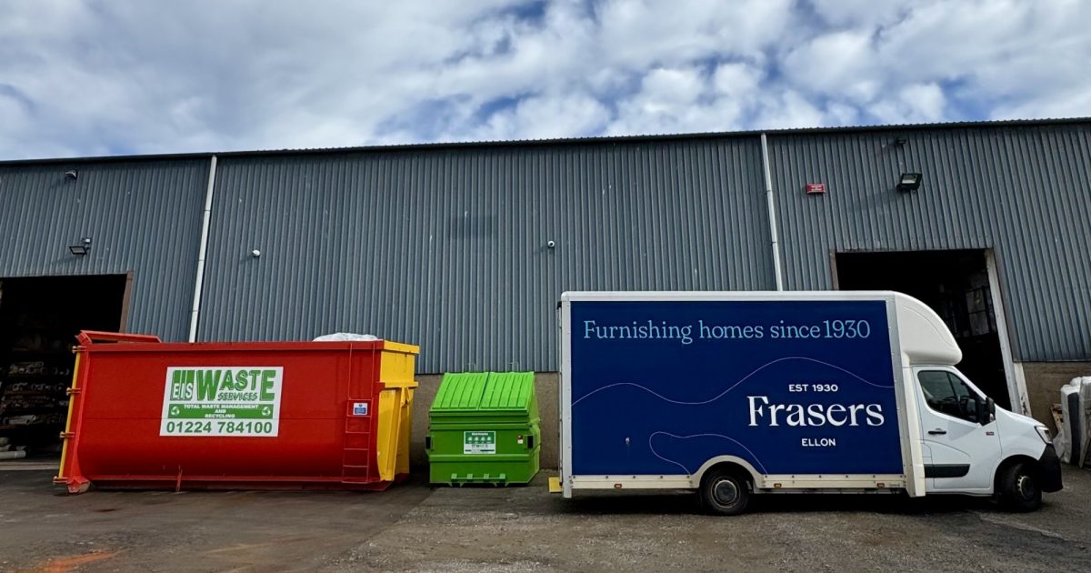 OpenGraph Image for Frasers of Ellon partners with EIS Waste Services to drive sustainability and improve waste management