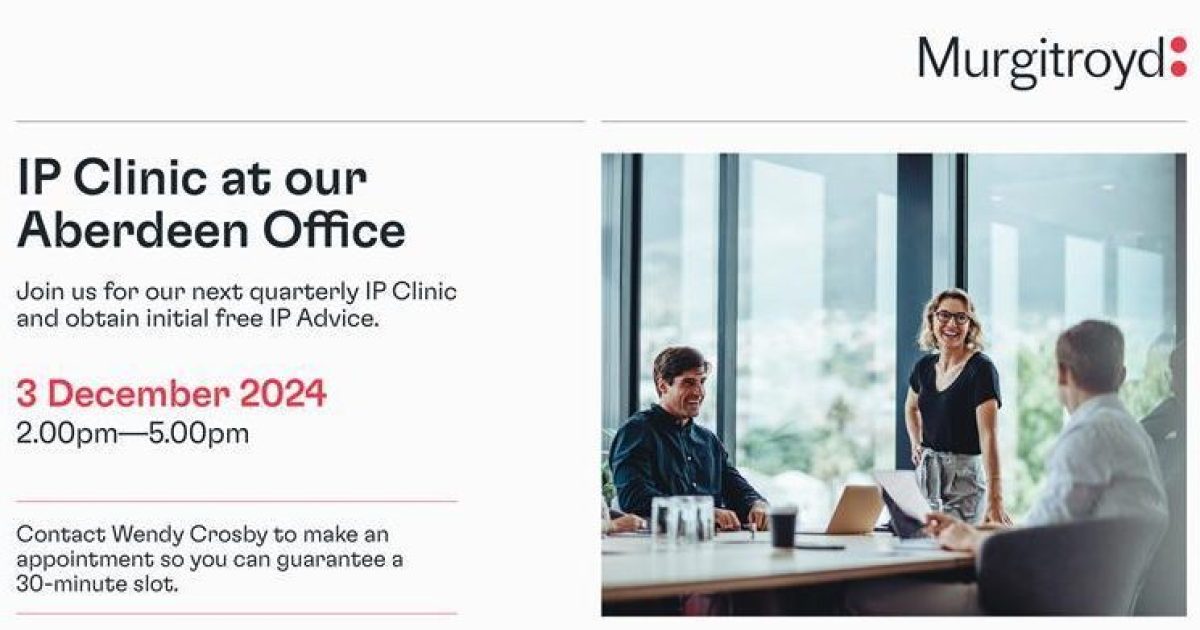 OpenGraph Image for Murgitroyd to host free IP advice session