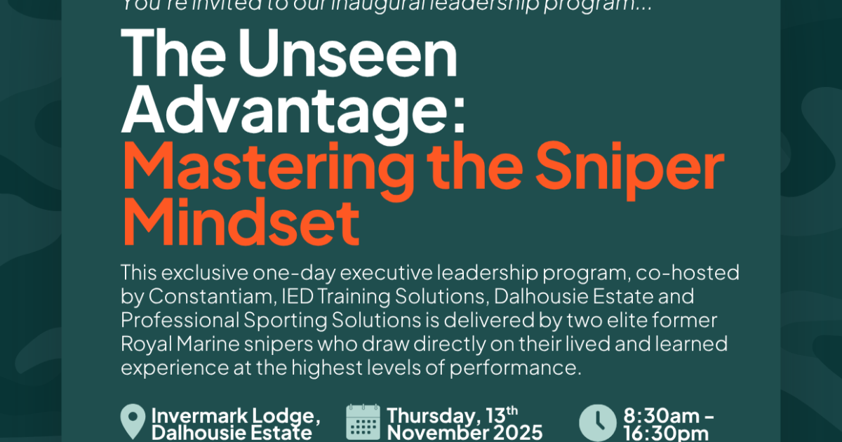 OpenGraph Image for The unseen advantage: Mastering the sniper mindset