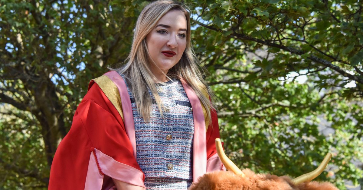 OpenGraph Image for Iona Fyfe officially installed as new University Rector