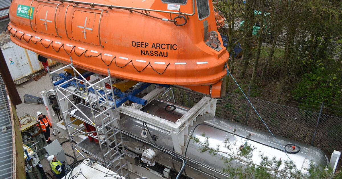 OpenGraph Image for JFD secures contract with TechnipFMC enhancing portable hyperbaric rescue capability and global support of diver safety