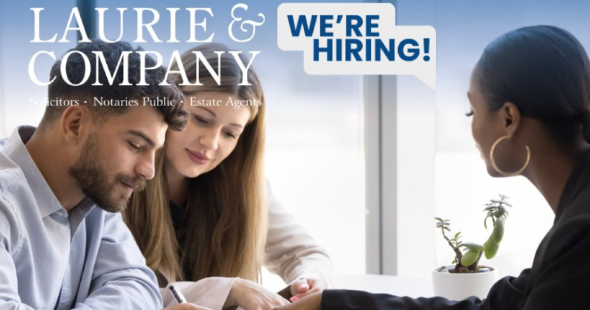 OpenGraph Image for Laurie & Co announce new vacancy: Residential Conveyancing Solicitor