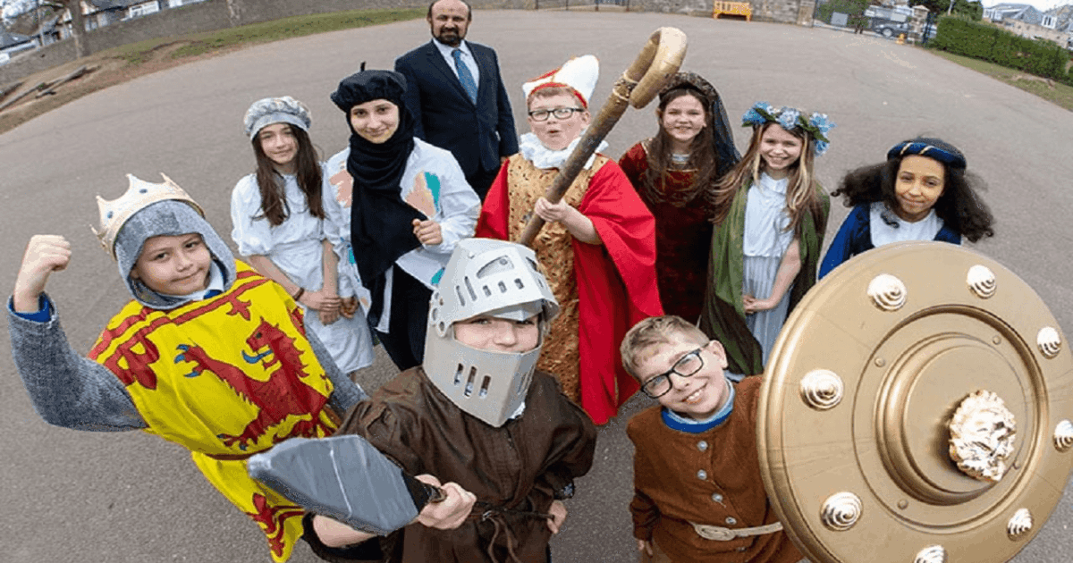 OpenGraph Image for Kittybrewster pupils launch new period costume film on the history of St Machar’s Cathedral