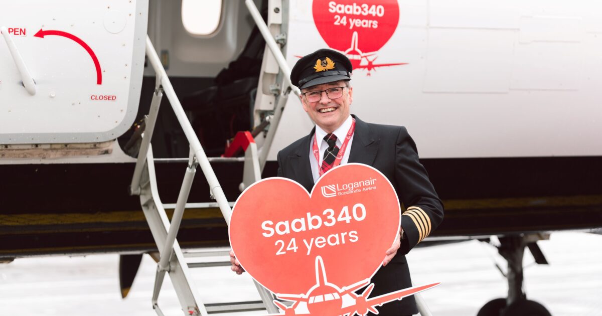 OpenGraph Image for Loganair bids a fond farewell to the Saab 340