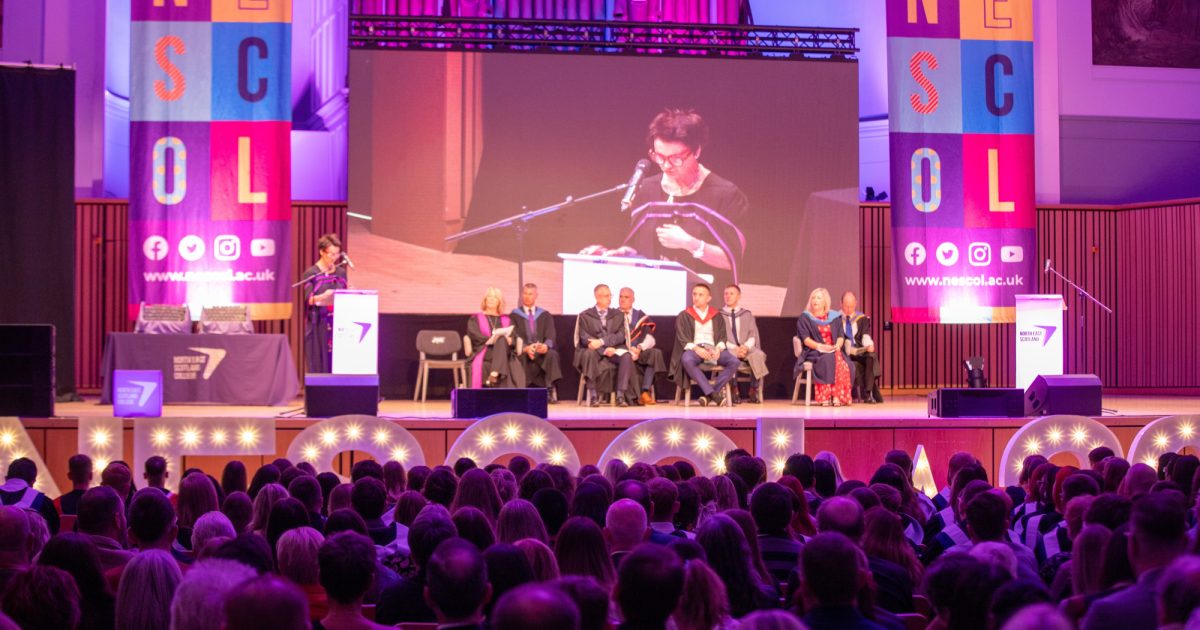 OpenGraph Image for Spotlight shines on hundreds of NESCol graduates at Aberdeen ceremonies
