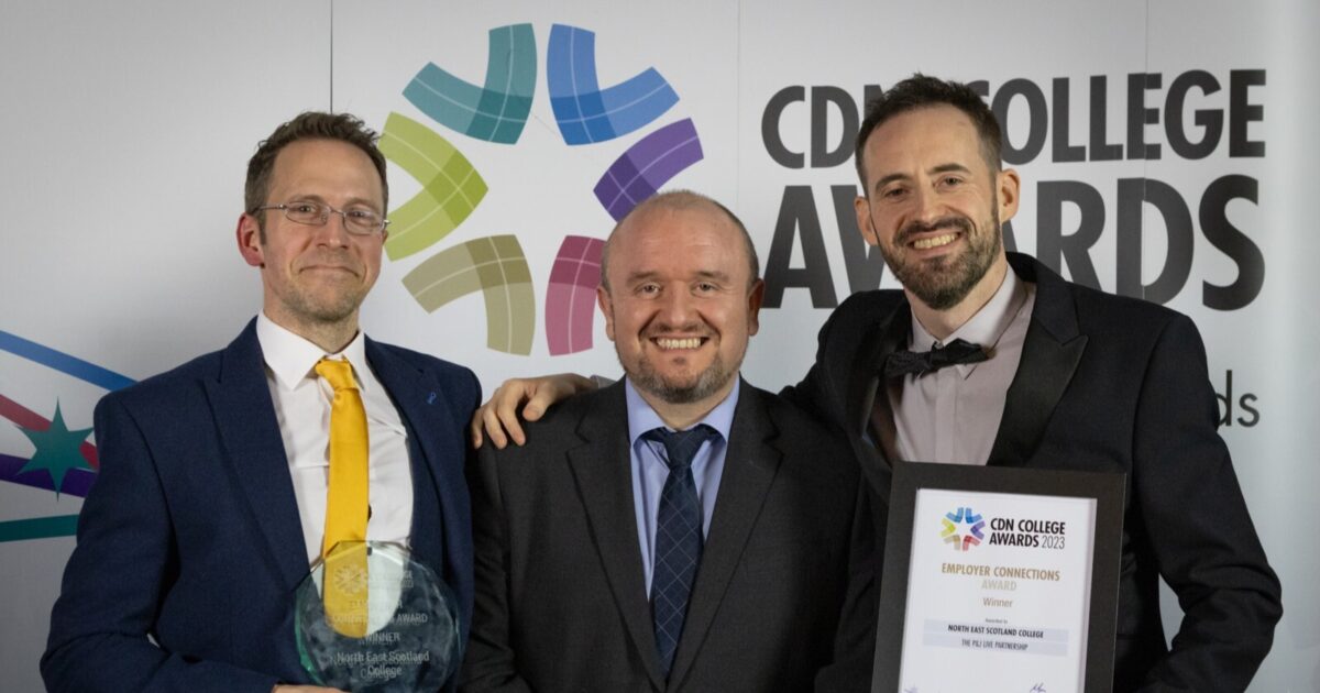 OpenGraph Image for Career pathways take centre stage as P&J Live and NESCol celebrate national award