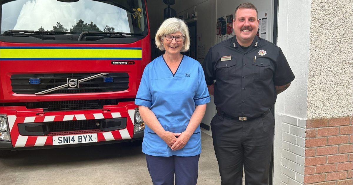 OpenGraph Image for Partnership with Scottish Fire & Rescue Service for vaccination programme