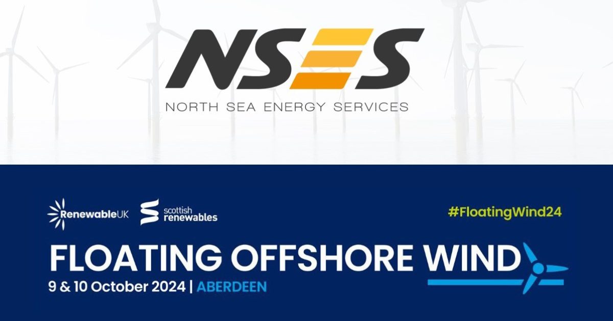 OpenGraph Image for NSES to attend the 2024 Floating Offshore Wind Conference in Aberdeen