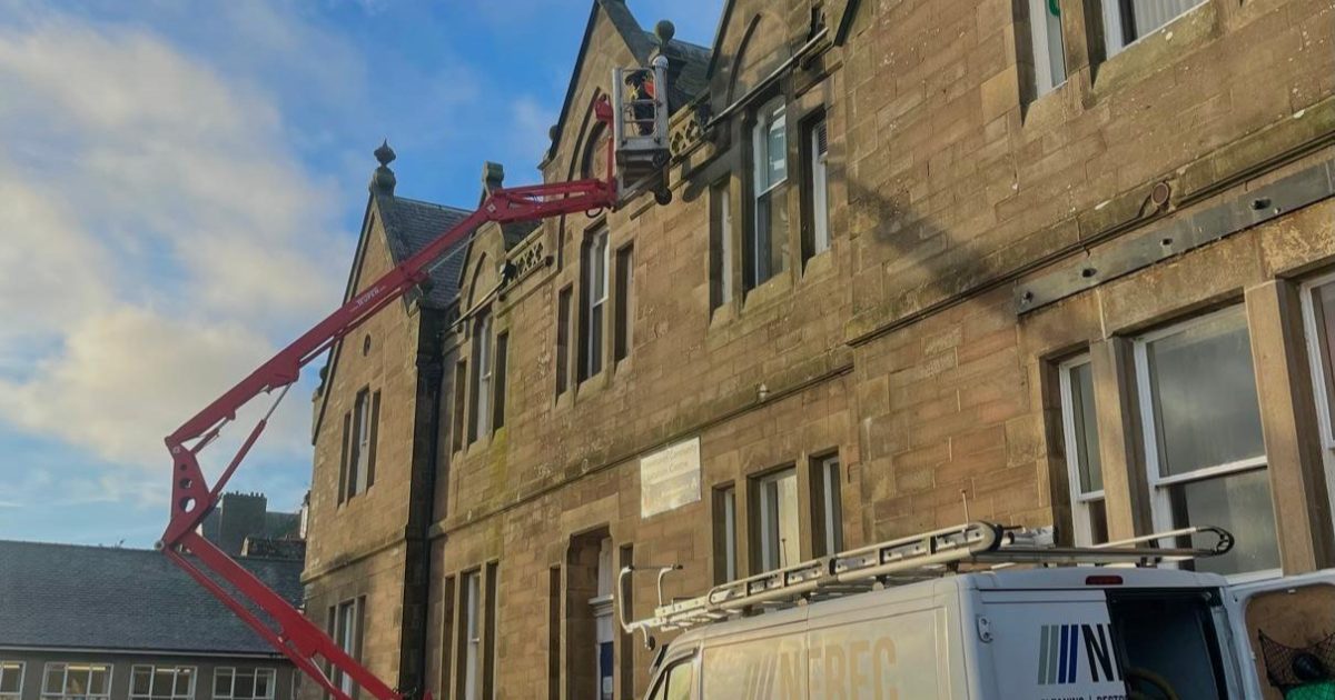 OpenGraph Image for Clearing the way: Nerec Ltd enhances Stonehaven Community Centre with expert gutter cleaning