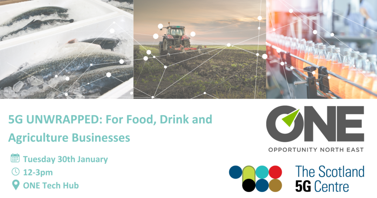 OpenGraph Image for Opportunity North East and The Scotland 5G Centre are hosting 5G event at ONE Tech Hub