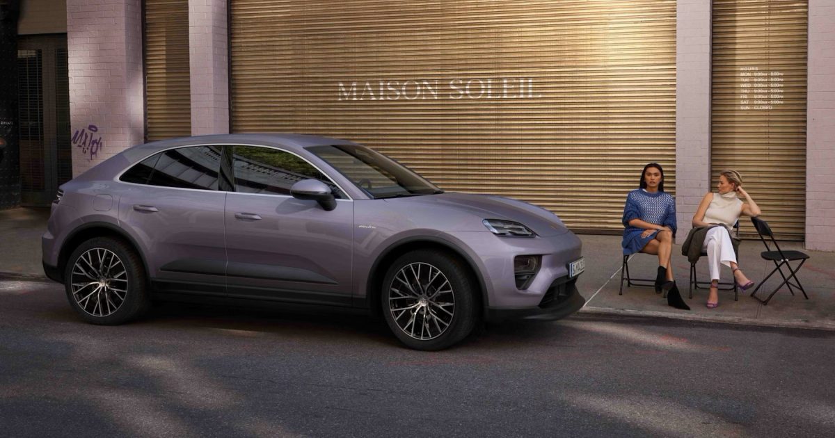 OpenGraph Image for Porsche Centre Aberdeen holding event to celebrate new all-electric Porsche Mecan