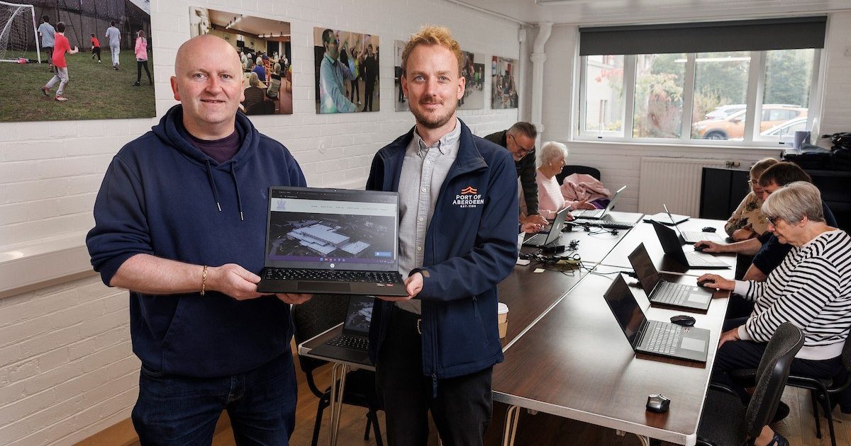 OpenGraph Image for Port of Aberdeen helps Inchgarth Community Centre bridge the digital divide