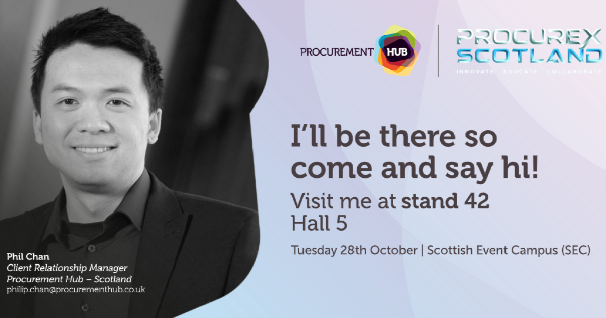 OpenGraph Image for Procurement Hub to attend Procurex Scotland 2025 at the SEC, Glasgow
