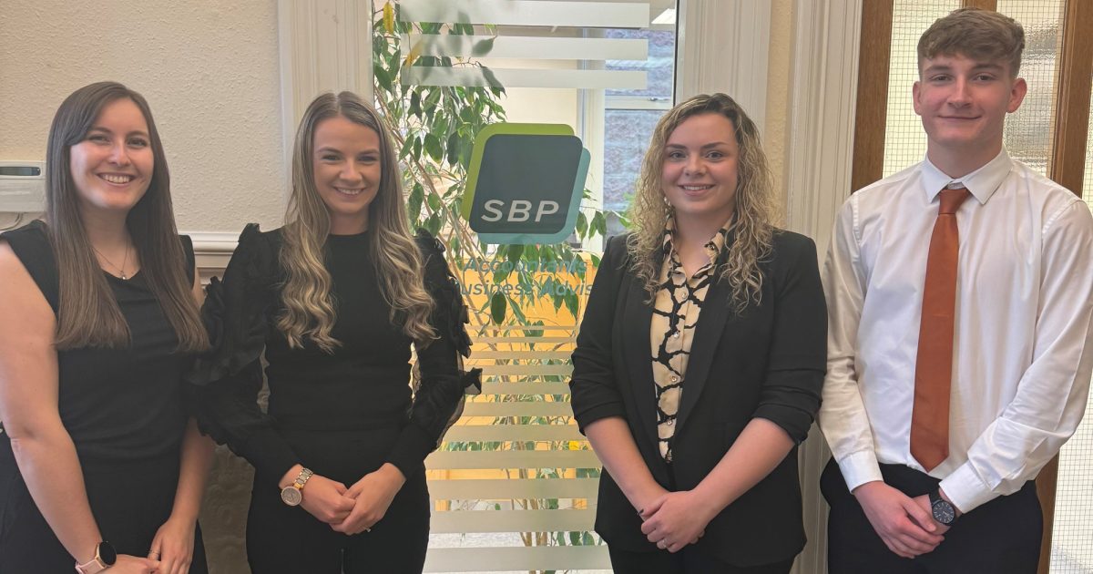 OpenGraph Image for SBP celebrates team promotions at Peterhead office following a successful year