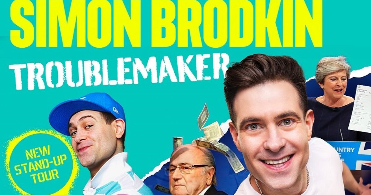 OpenGraph Image for Simon Brodkin brings Troublemaker tour to the Lemon Tree