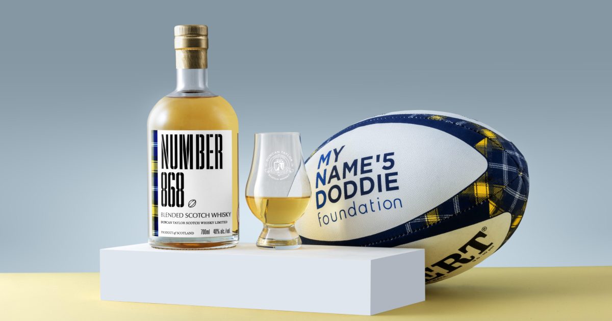 OpenGraph Image for My Name's Doddie Foundation unveils special whisky to raise funds for Motor Neuron Disease
