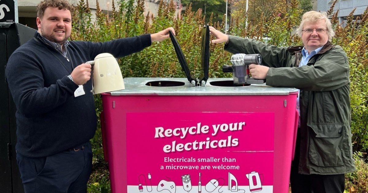 OpenGraph Image for Aberdeen locals urged to recycle their electricals