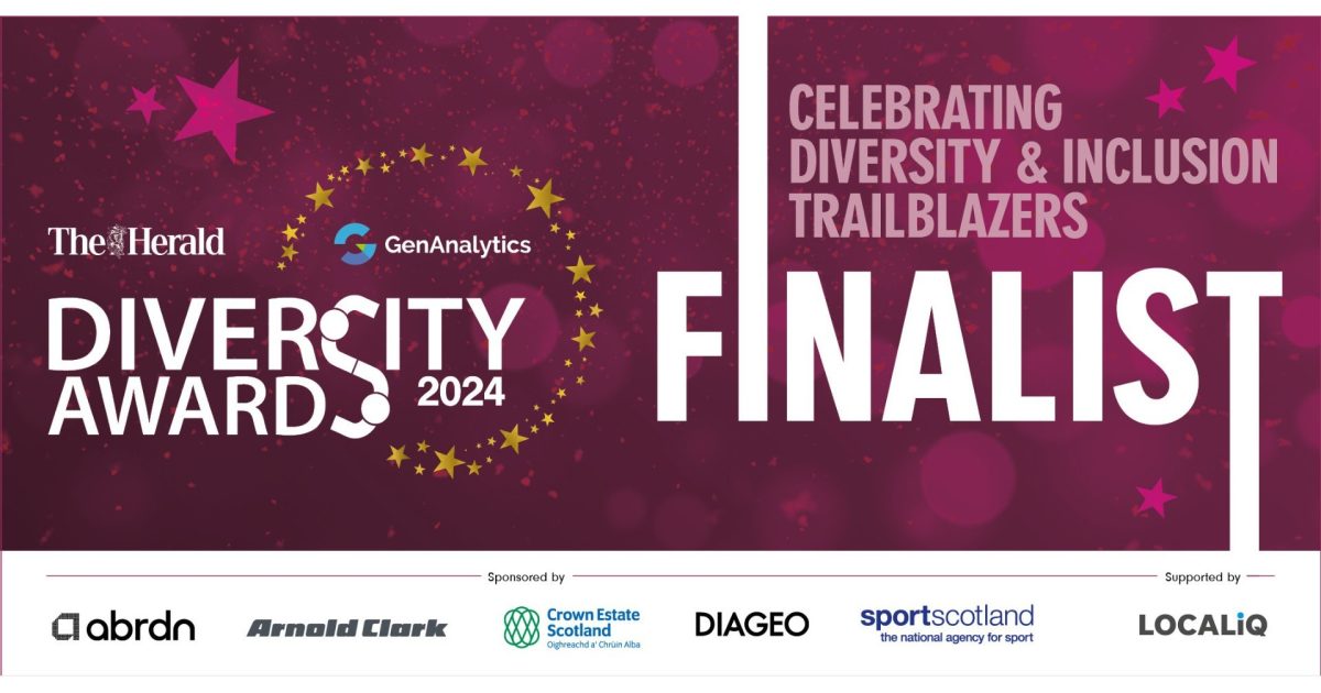 OpenGraph Image for Sport Aberdeen shortlisted in The Herald & GenAnalytics Diversity Awards