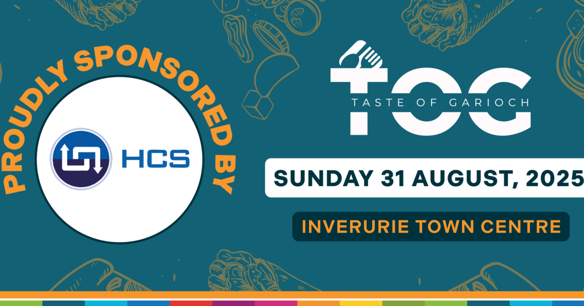 OpenGraph Image for HCS - Proud main sponsor of Taste of Garioch 2025