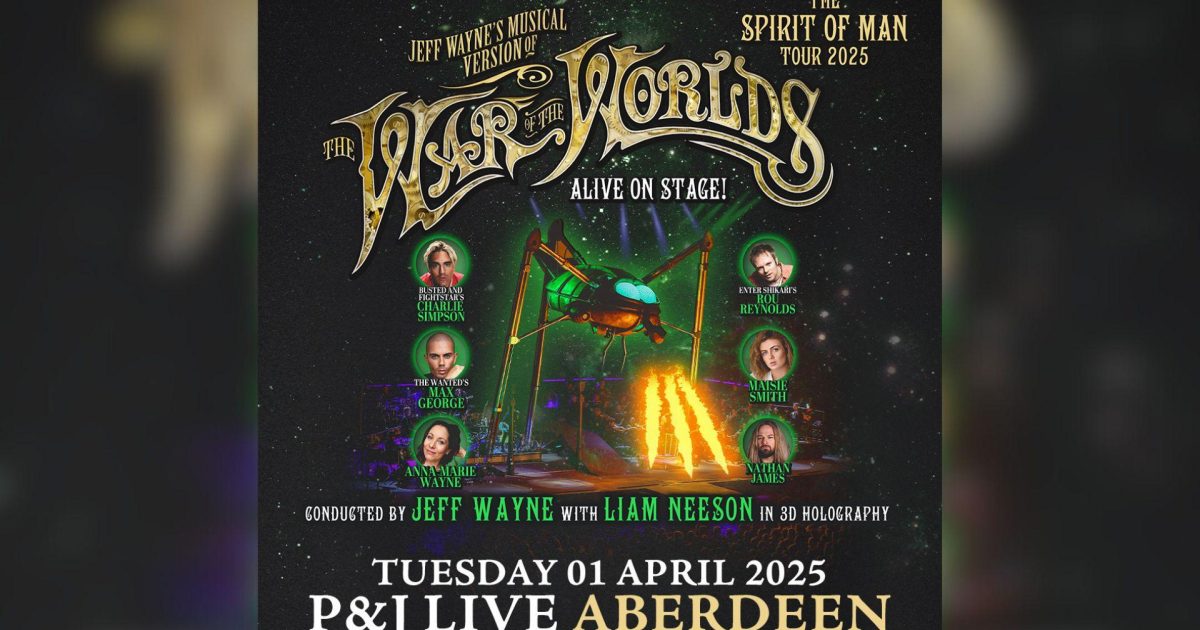 OpenGraph Image for Busted's Charlie Simpson joins The War of the Worlds tour 2025