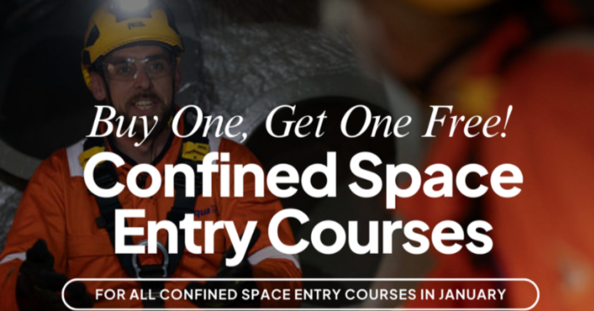 OpenGraph Image for Aquaterra Training launches New Year Giveaway: Confined space courses buy one, get one free