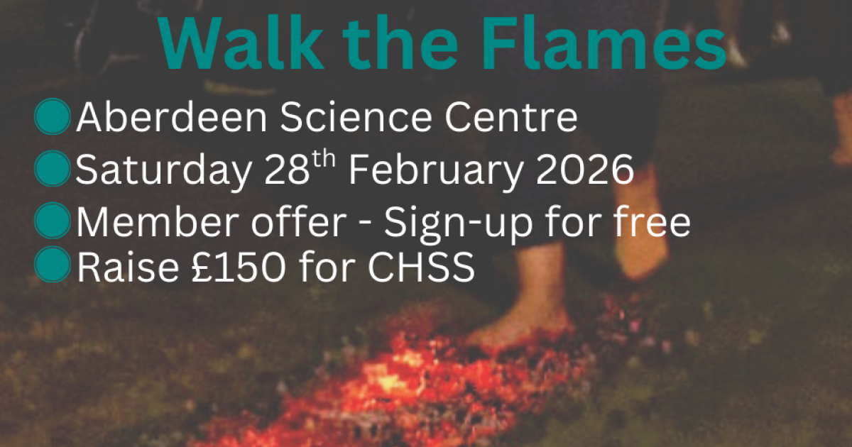 OpenGraph Image for Support Chest Heart & Stroke Scotland at charity firewalk